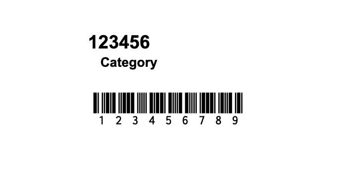 Barcode generator app