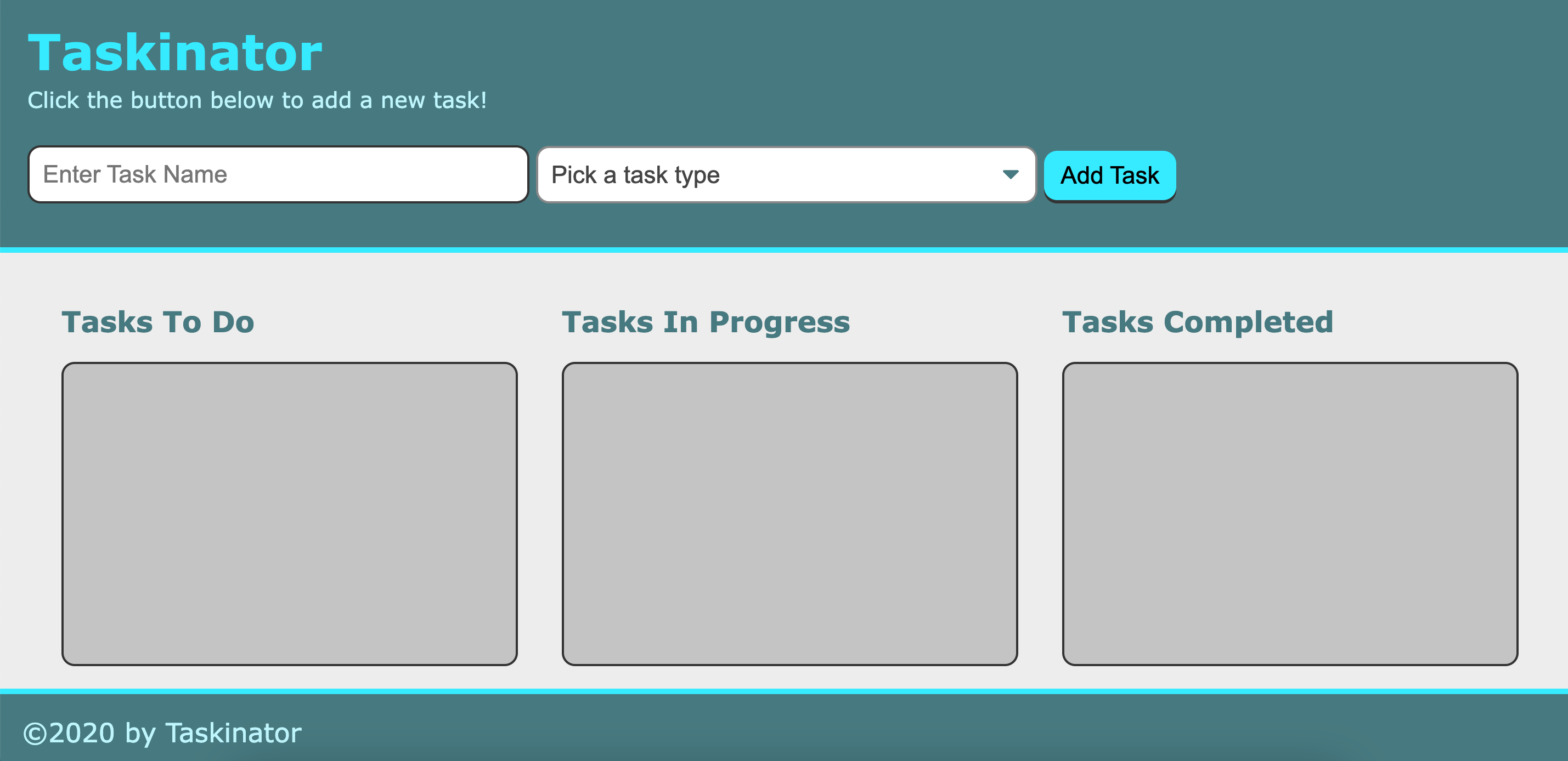 Taskinator productivity app